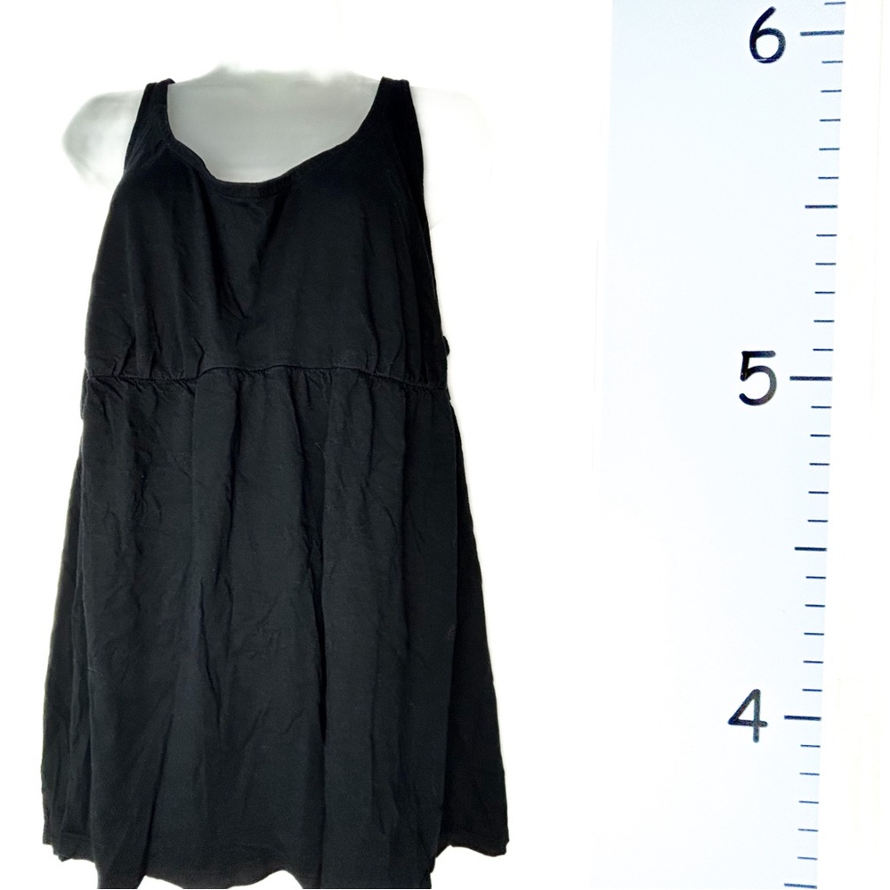 Cacique Sleepwear Black Pajama Sleeveless Top 18/20